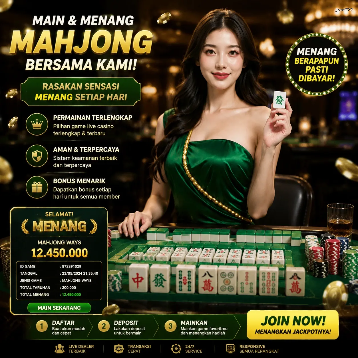 Bagaimana joss777 Mengubah Cara Kita Bermain Game Online